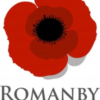 Romanby Remembers logo